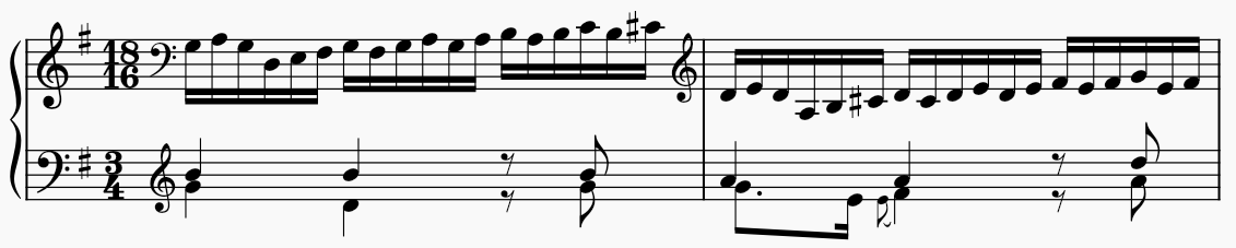 Example: Goldberg variation
